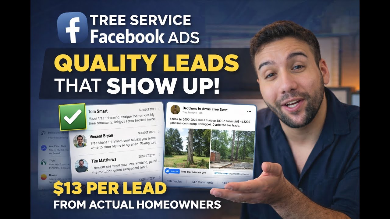Tree Service Facebook Ads: Leads That Actually Show Up