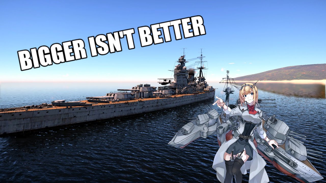 Bigger doesn't always mean better - HMS Rodney | War Thunder Naval