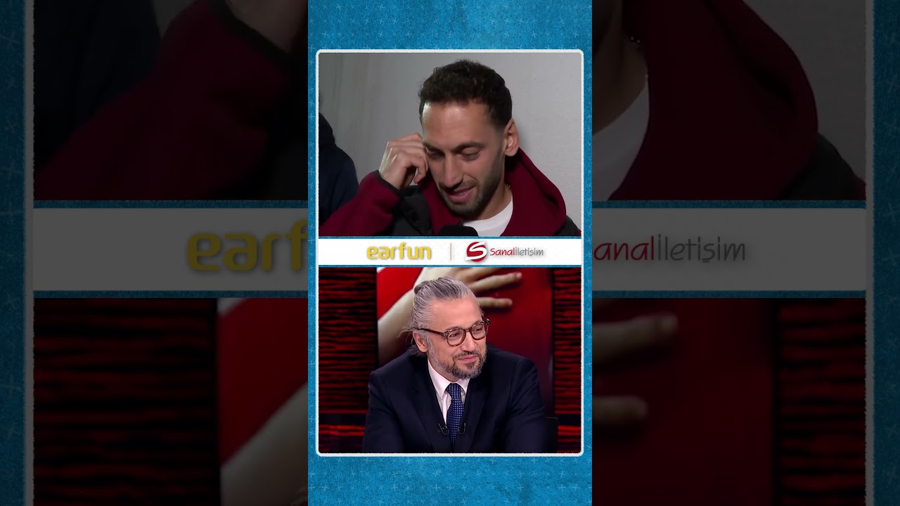 Hakan &Ccedil;alhanoğlu ile İlhan Mansız canlı yayında buluştu!