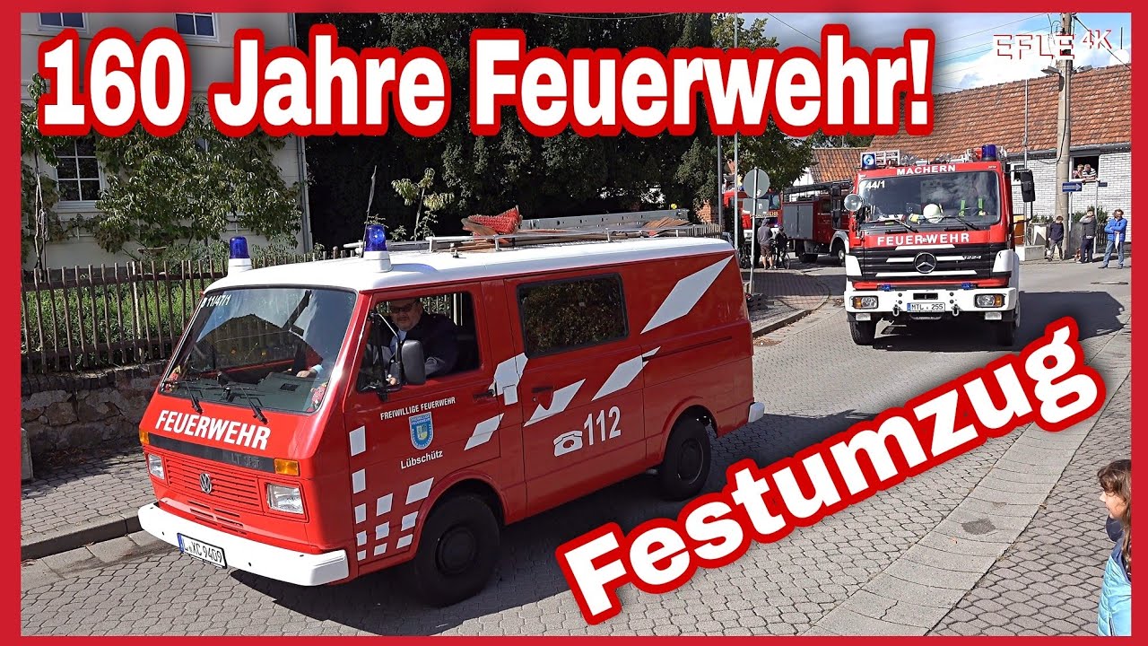 Festumzug 1️⃣6️⃣0️⃣ Jahre FF Püchau/Plagwitz/Lübschütz 🚒🚨