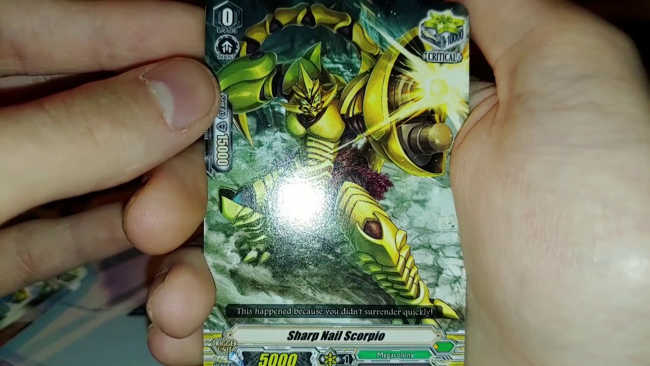 First Time Ever Opening Cardfight Vanguard