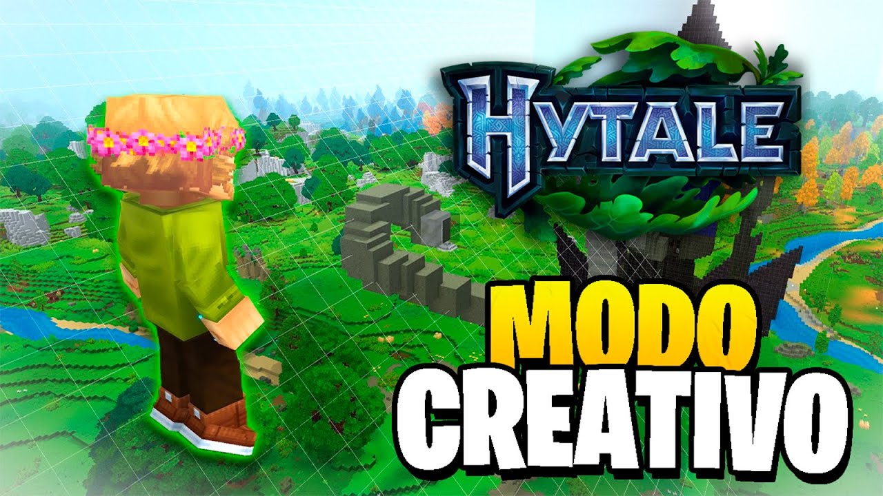 Hytale: TODO Sobre el MODO CREATIVO! La NUEVA ERA de los SANDBOX