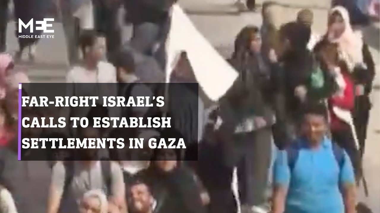 A CNN report showcases far-right Israeli officials’ calls to re-establish settlements in Gaza.