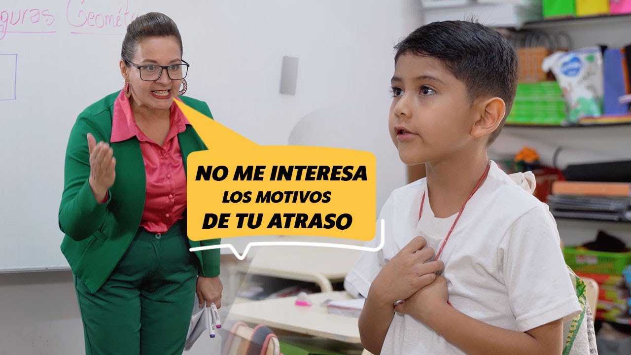 Profesora juzga a un niño sin conocer su realidad