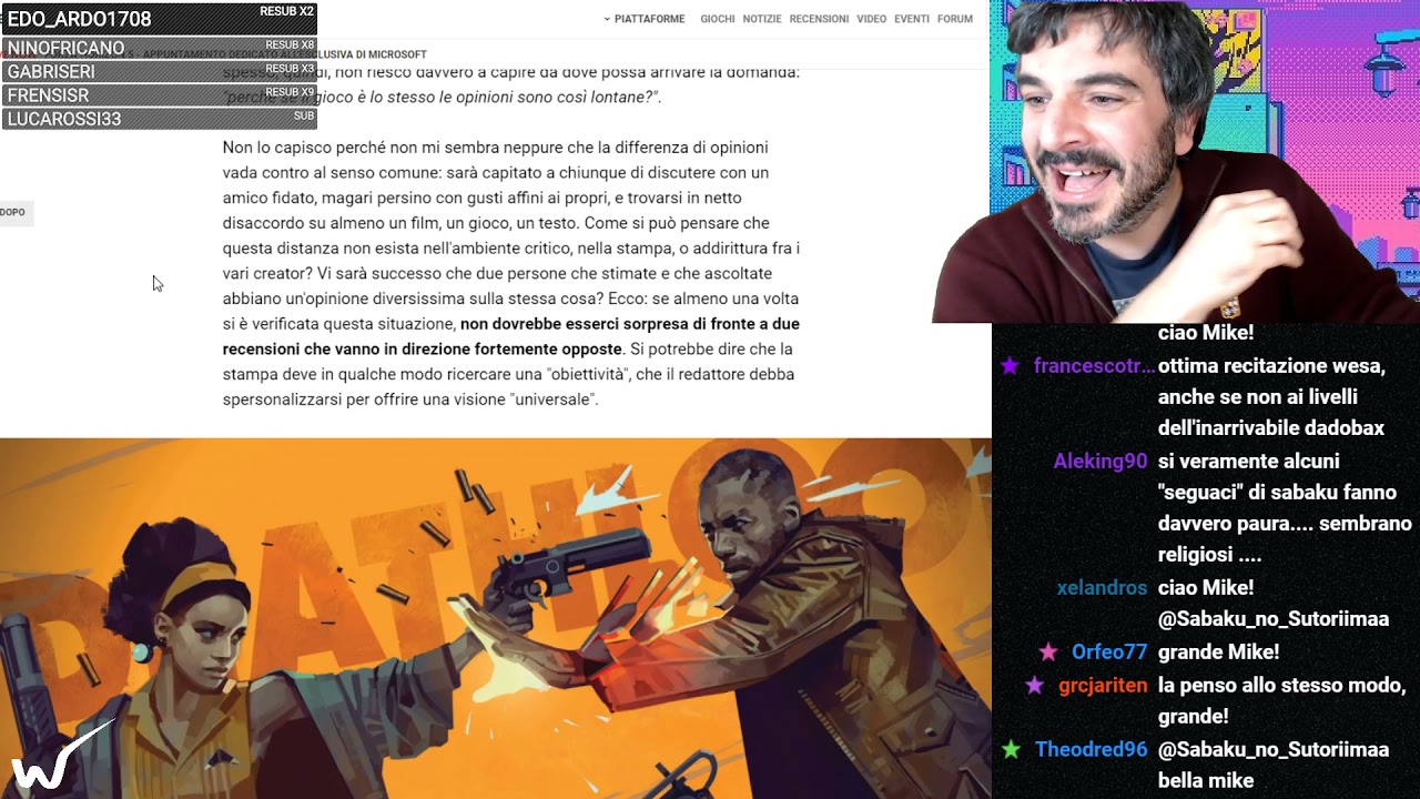 Lettura di Fossetti sulla Critica Videoludica (ottobre 2021)