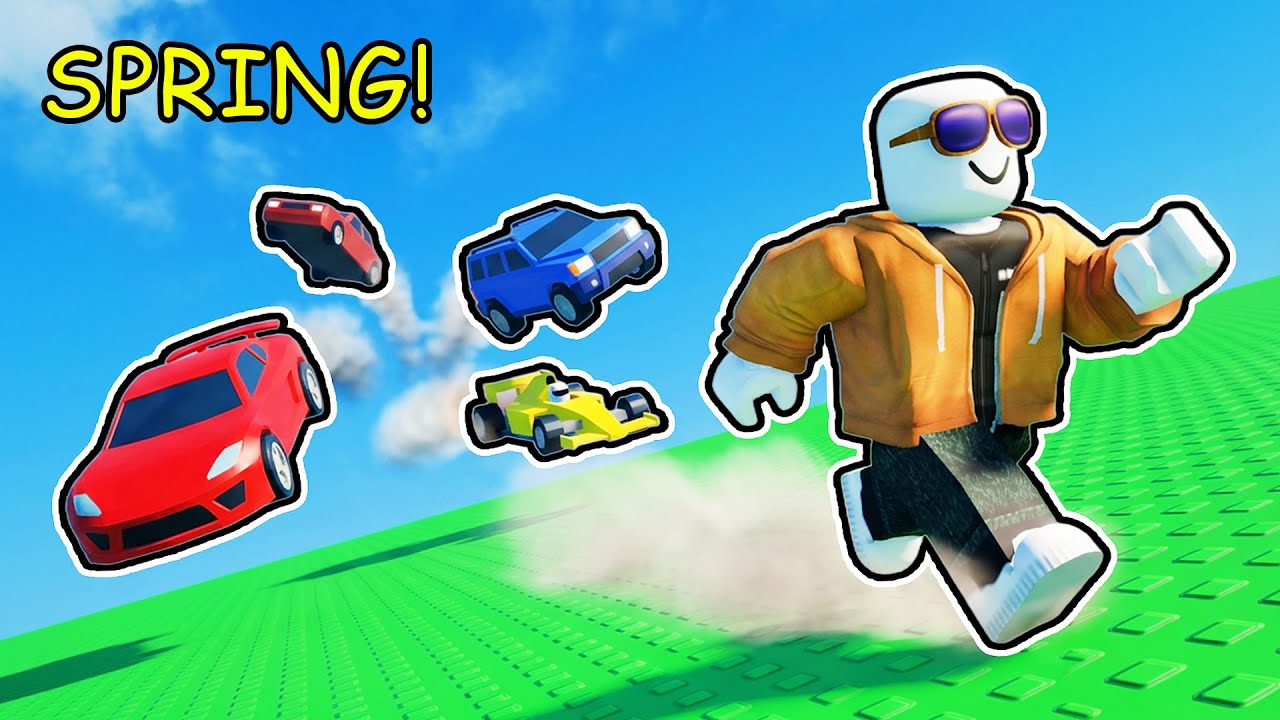 Överlev Bil Lavinen i Roblox...
