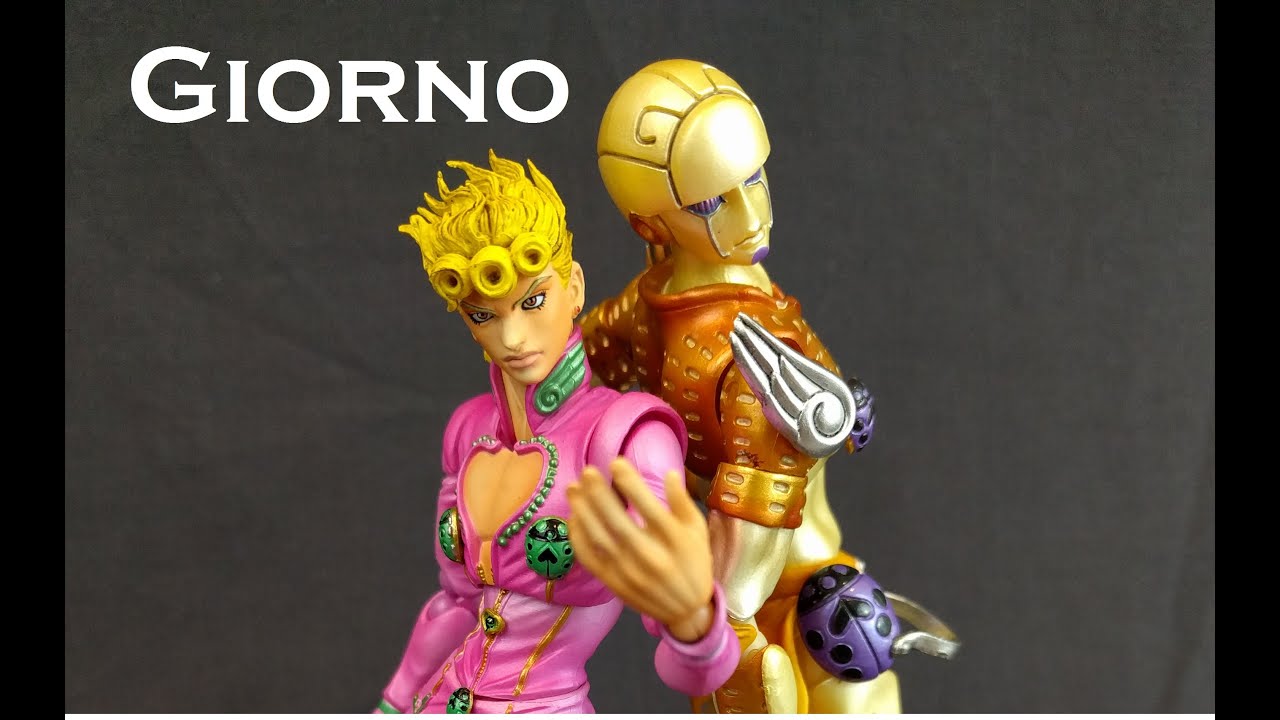 Super Action Statue GIORNO GIOVANNA Figure Review (Jojo's Bizarre Adventure)