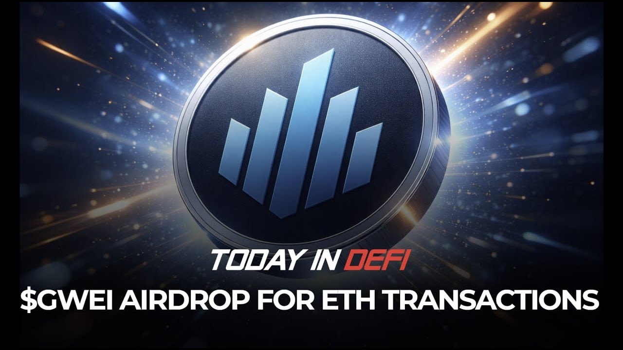 New Ethereum Gas Airdrop ($GWEI) + 35% BTC DeFi Vault + 29% Stablecoin Farm