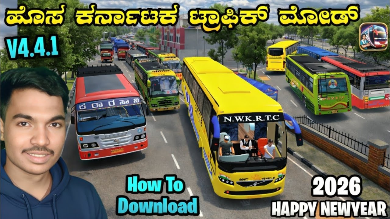 New Karnataka Traffic Mod v4.4.1 Released 🔥 | All New Vehicles & Maps