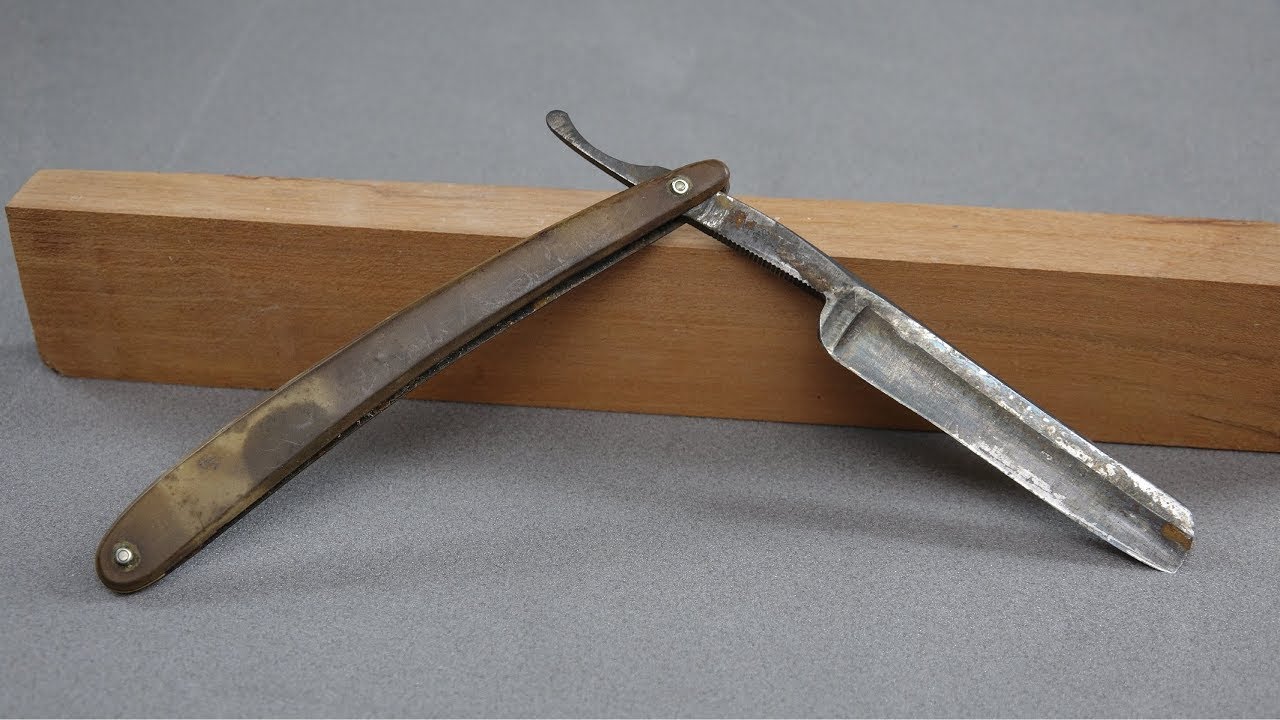 Restoring an old Swedish straight razor (C.V.HELJESTRAND ESKILSTUNA )