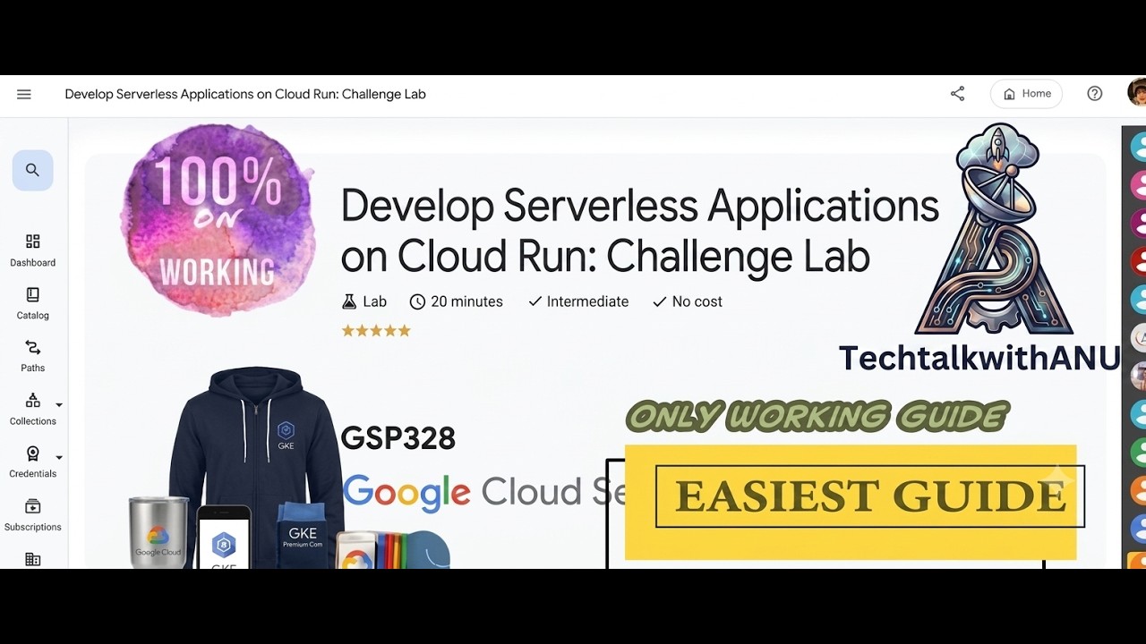 Develop Serverless Applications on Cloud Run: Challenge Lab || GSP328