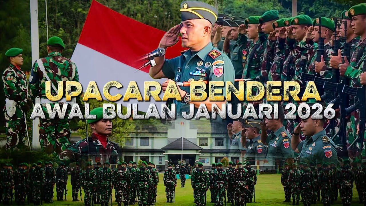 UPACARA BENDERA AWAL BULAN JANUARI 2026 | KODIM 1514/MOROTAI