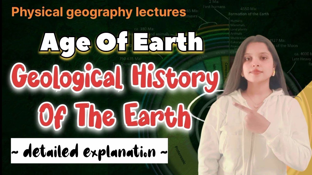 Age of Earth | Geological History of earth | geological clock | physical geography | in detail