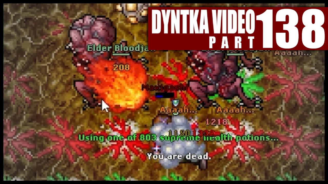 Tańczący z Bloodjawami | Tibia - Dyntka Video odc. 138