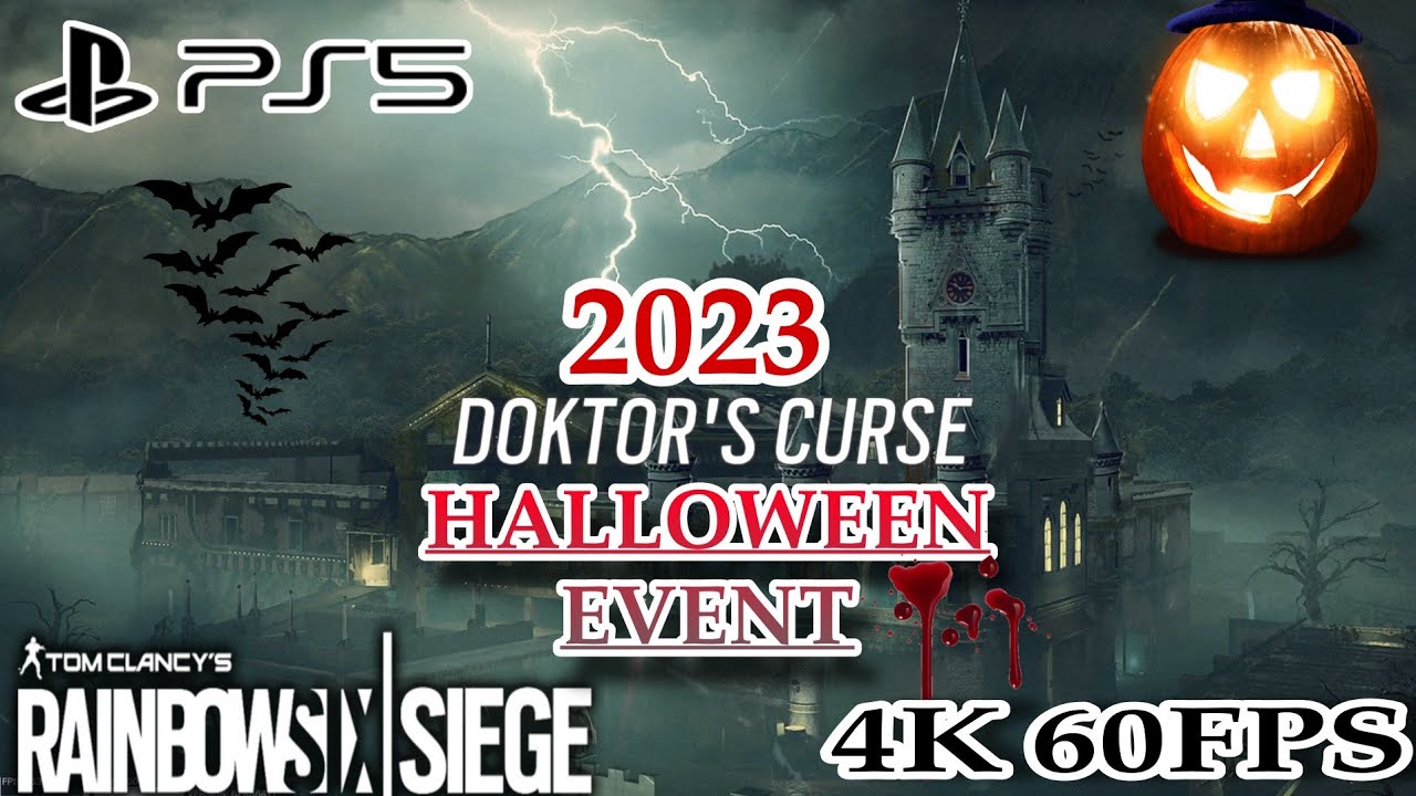 Rainbow six siege doctor's curse event gameplay PS5 4K60FPS