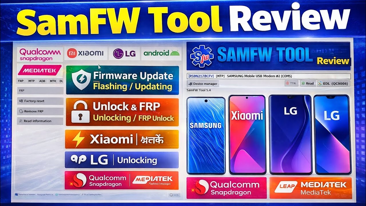 Samfw tool (one stop solution for all Samsung devices) 