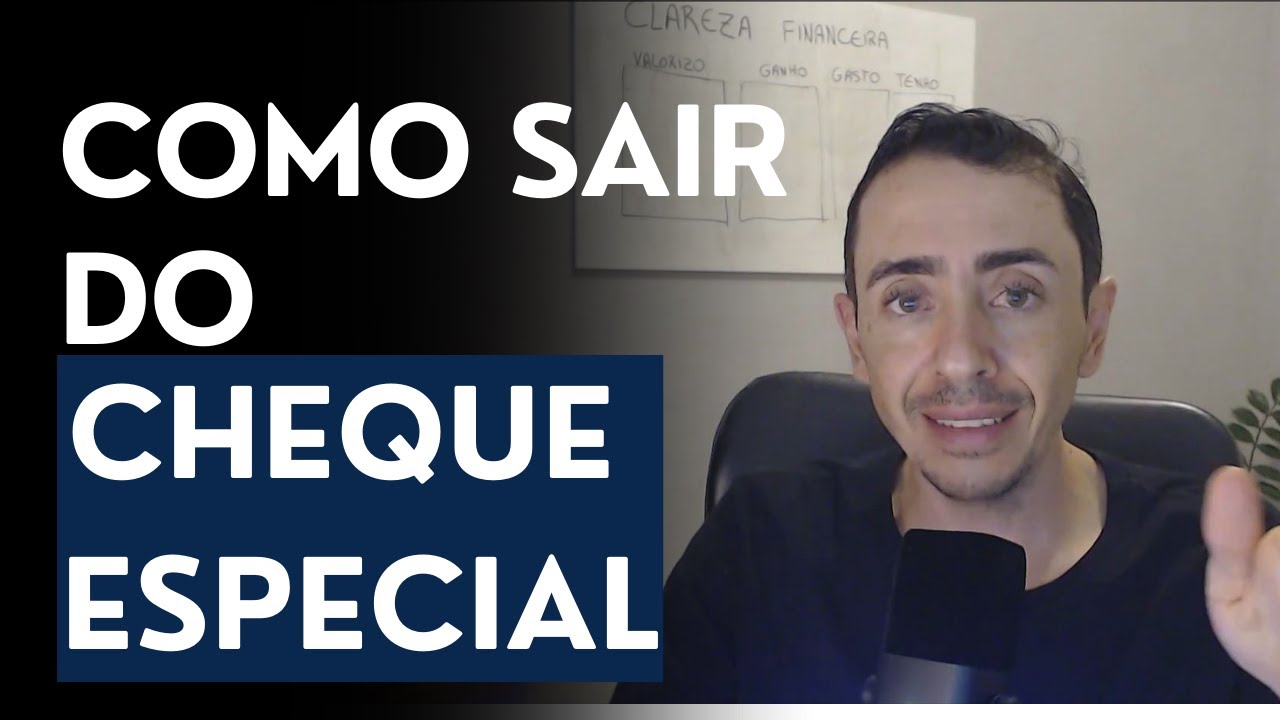 Como sair do cheque especial