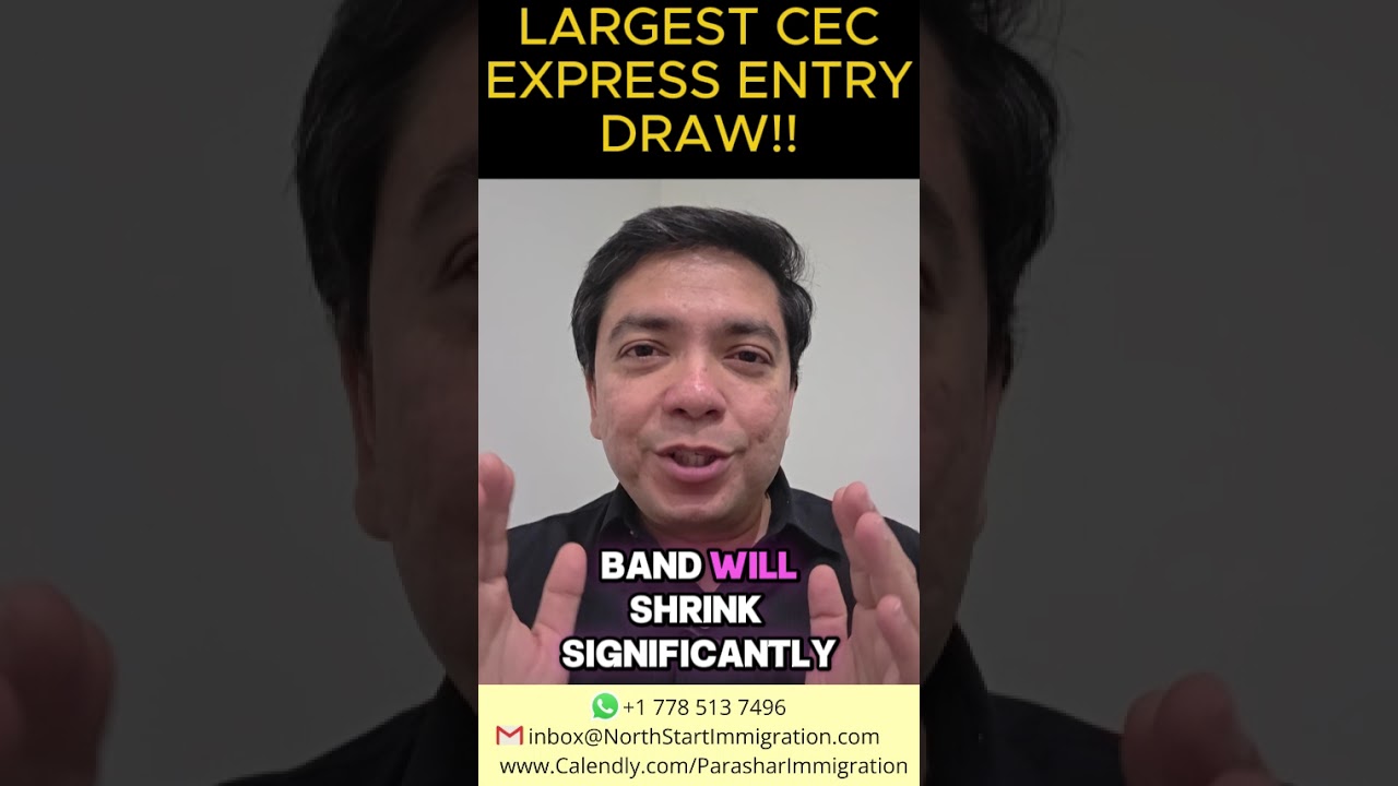 Largest CEC Draw - 8000 ITAs issued!