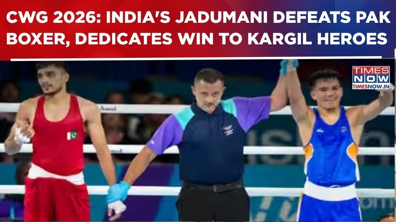 CWG 2026: India's Jadumani Singh Defeats Pakistan Boxer, Dedicates Win To Kargil Heroes | WATCH