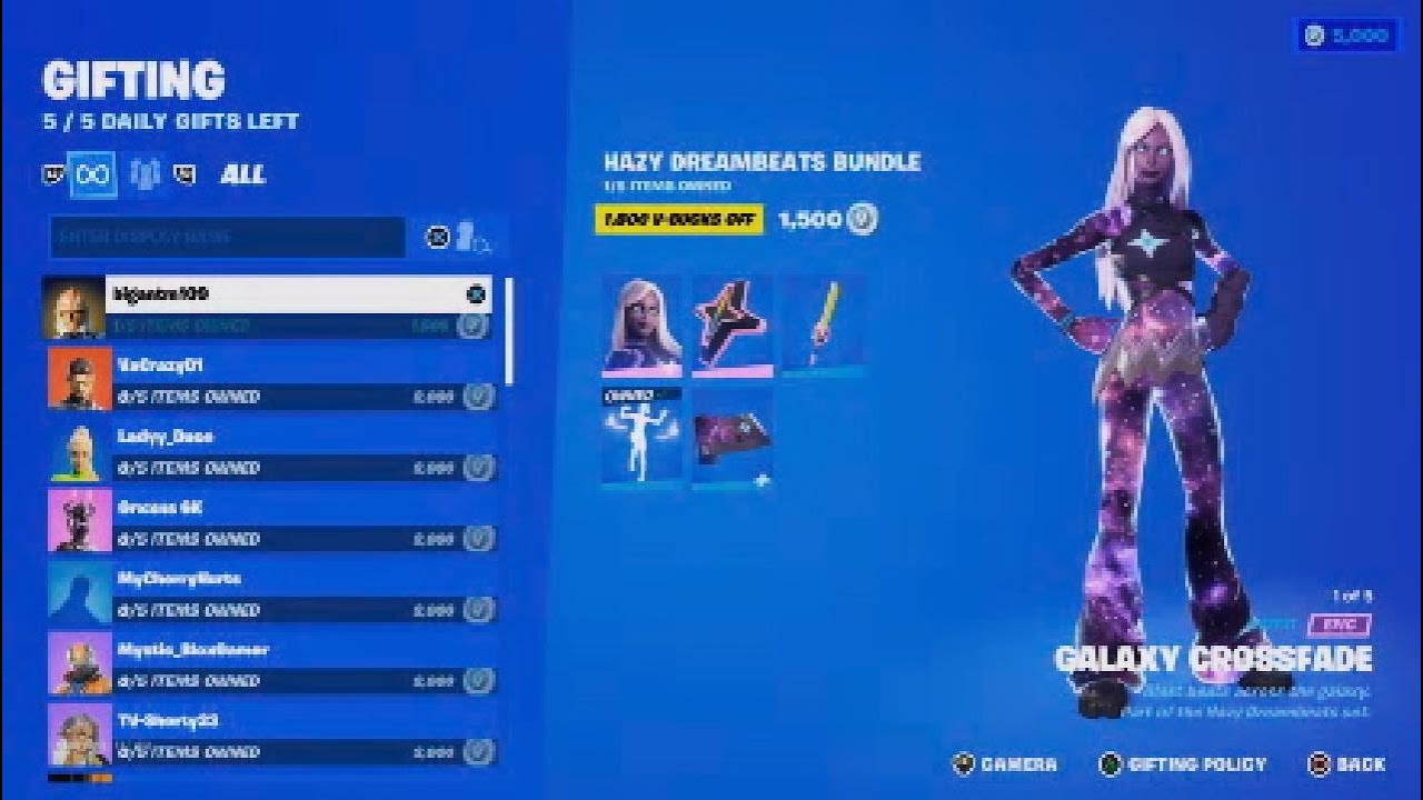 When You Gift A Friend On Fortnite But Fortnites Gifting Policy Is Dog Water - (AghaFN)