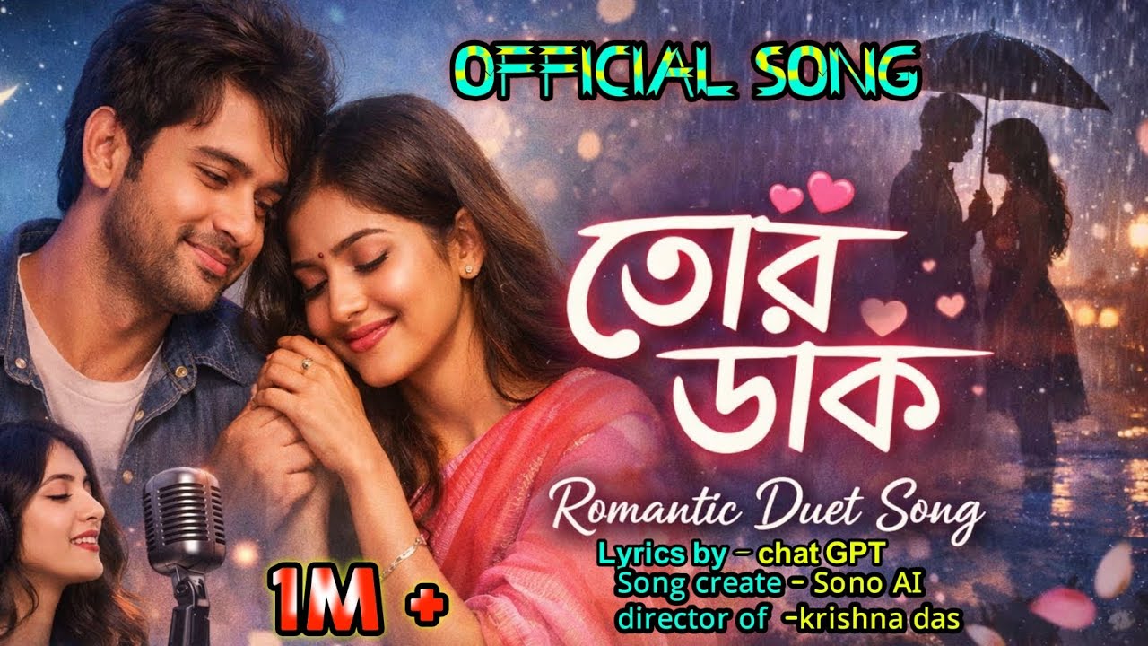 TOR DAKH  ( তোর ডাক ) New Bangala Romantic song #new #romantic #arijitsingh #ai #song