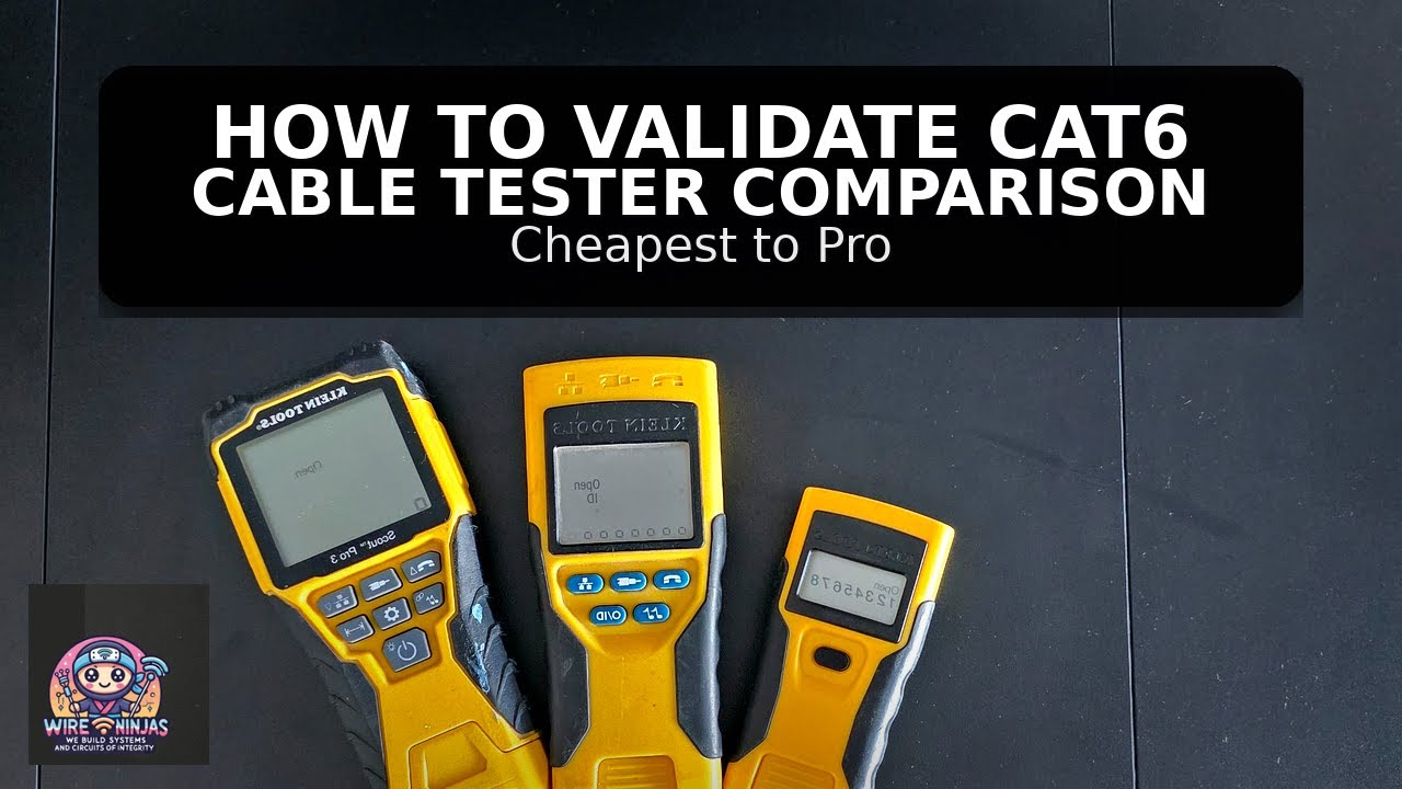 How to Validate Cat6 — Cable Tester Comparison (Cheapest to Pro)