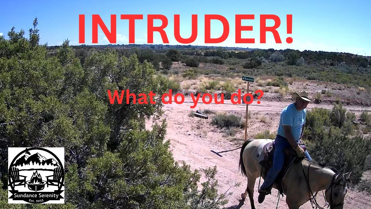 Off Grid Living: INTRUDER! Caught on Solar Security Camera : XEGA XG-02 : Trespassers On Your Land