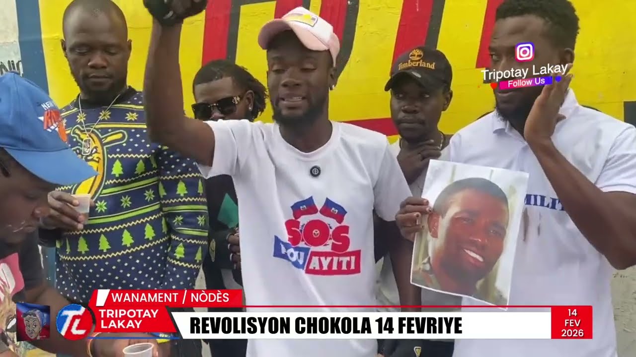 Patizan GUY Philippe di Revolisyon an Echwe, men Revolisyon CHOKOLA pa ka echwe
