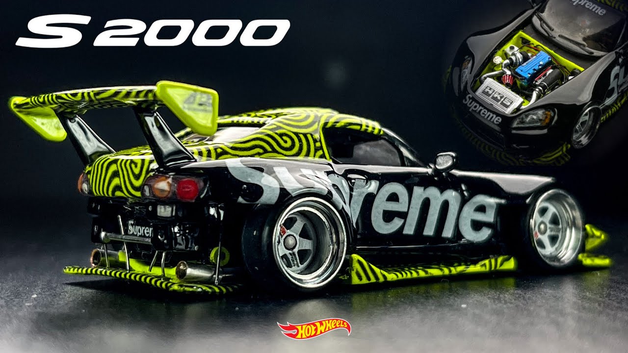 Honda S2000 Street Racing K24 Turbo powered Hot Wheels Custom