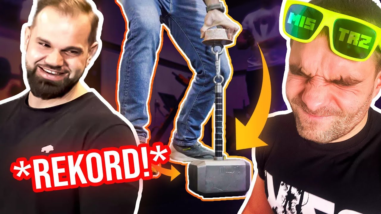 BNT PODNI&Oacute;SŁ MŁOT THORA? *Mjolnir Challenge*