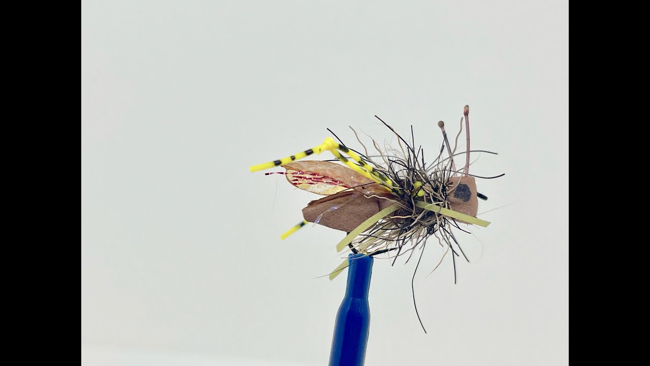 Fly tying con Osvaldo Gilli, cavalletta