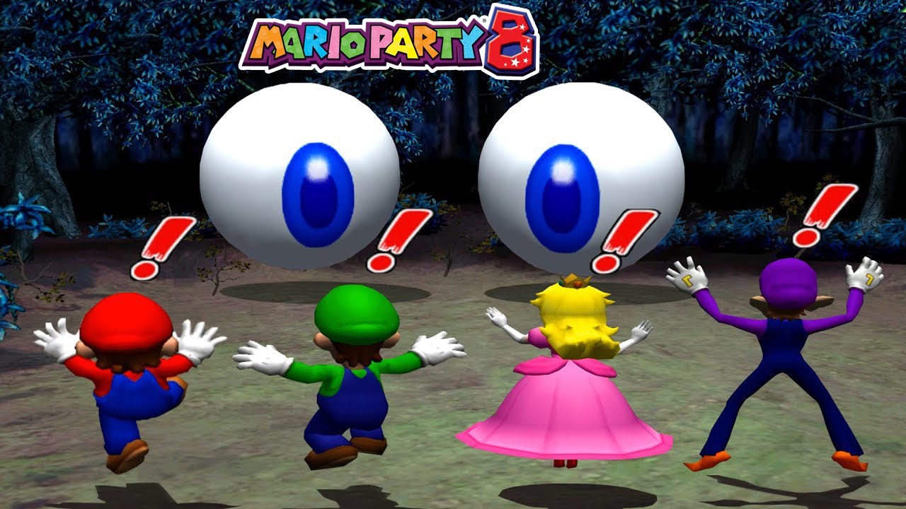 Mario Party 8 - Mario vs Waluigi vs Luigi vs Peach (Master CPU)