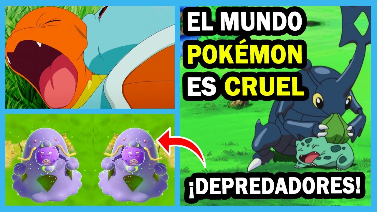 POKÉMON QUE COMEN OTROS POKÉMON - Los DEPREDADORES del MUNDO POKÉMON | N Deluxe