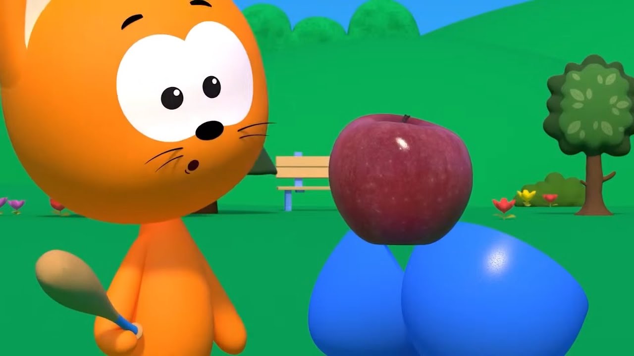 Кот и волшебные яйца! Meow Kitty बादल से गिरे फल | Cartoons anak-anak • बच्चों के लिए