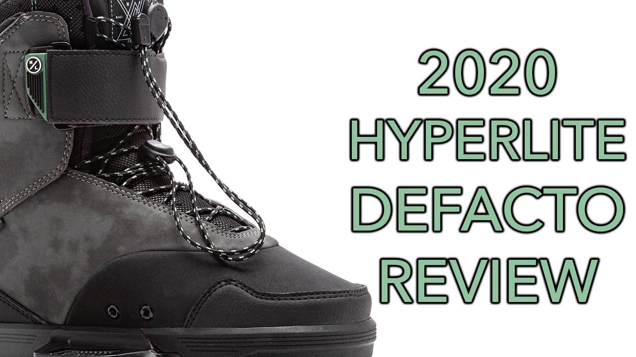 2020 Hyperlite Defacto Wakeboard Binding Review - Wake Board Boot