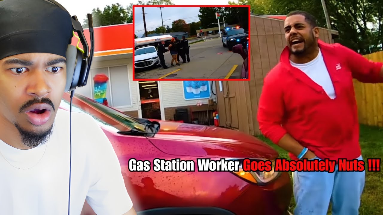 Gas Station Worker Goes Absolutely Nuts