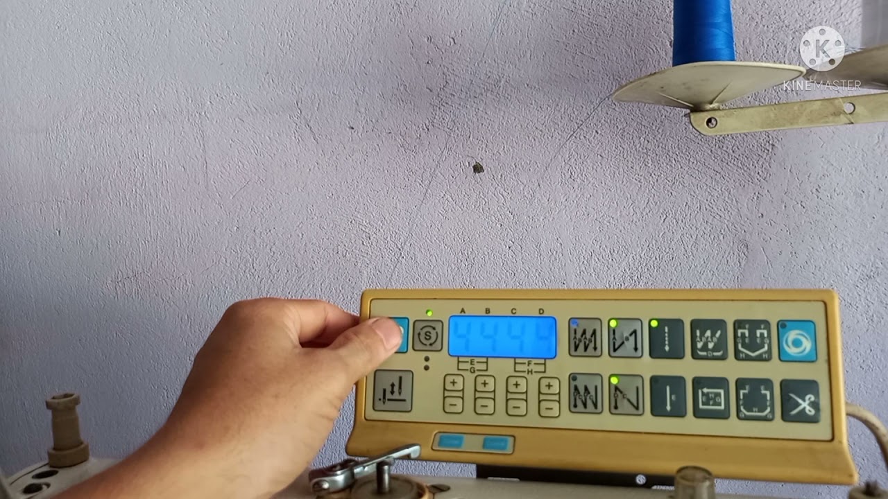Hướng dẫn riset máy 1 kim juki hộp Quyxinh.