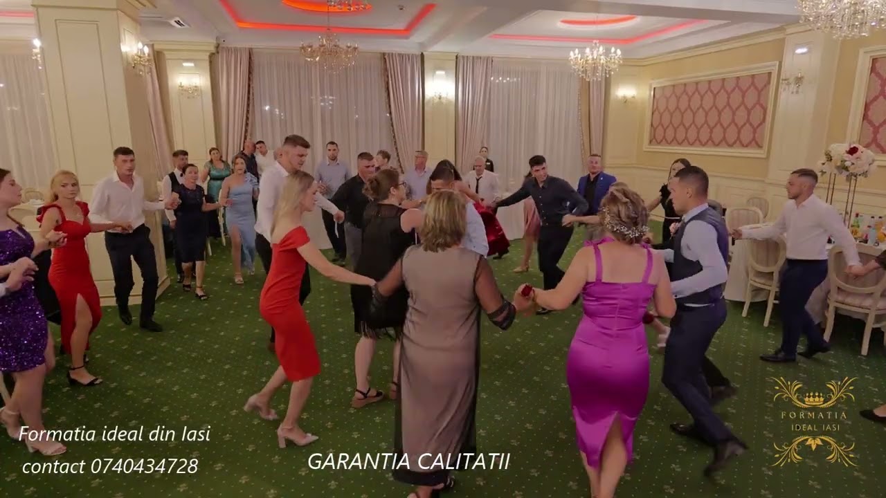 Formatia Ideal Iasi   Batuta Moldoveneasca   nunta@Distractie@Show@Rupe pantofi@