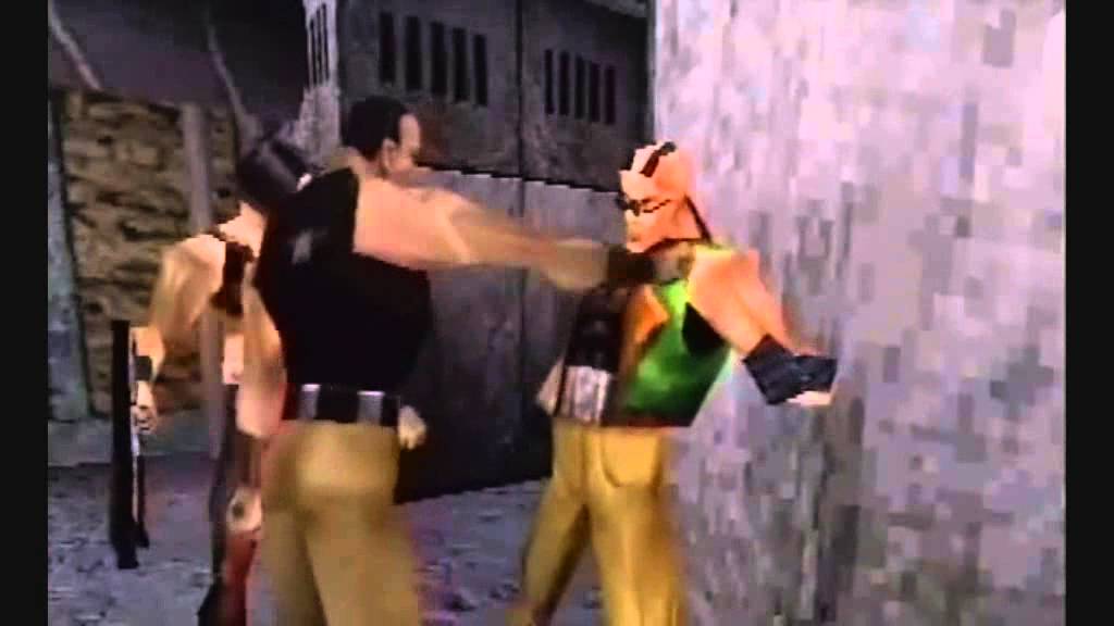 Kano & Kabal in Mortal Kombat: Special Forces Deleted Scene