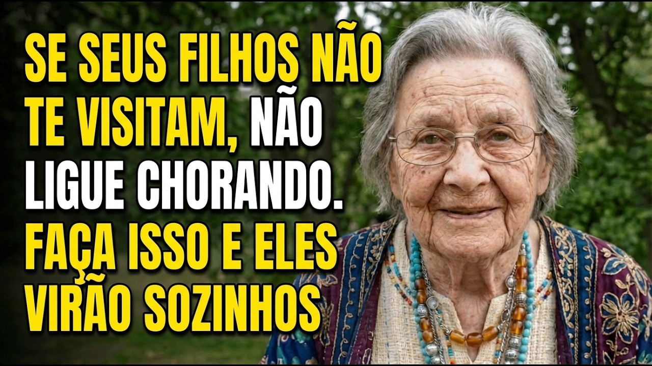 Tenho 83 Anos. Se Seus Filhos Não Visitam, Não Ligue Chorando. Faça Isso E Virão Sozinhos