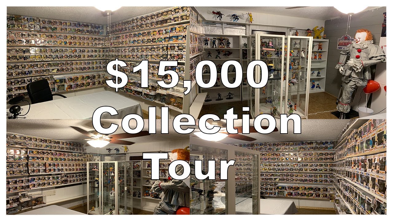 MY 15000 COLLECTION ROOM TOUR 450+ FUNKO POPS AND ANIME FIGURES