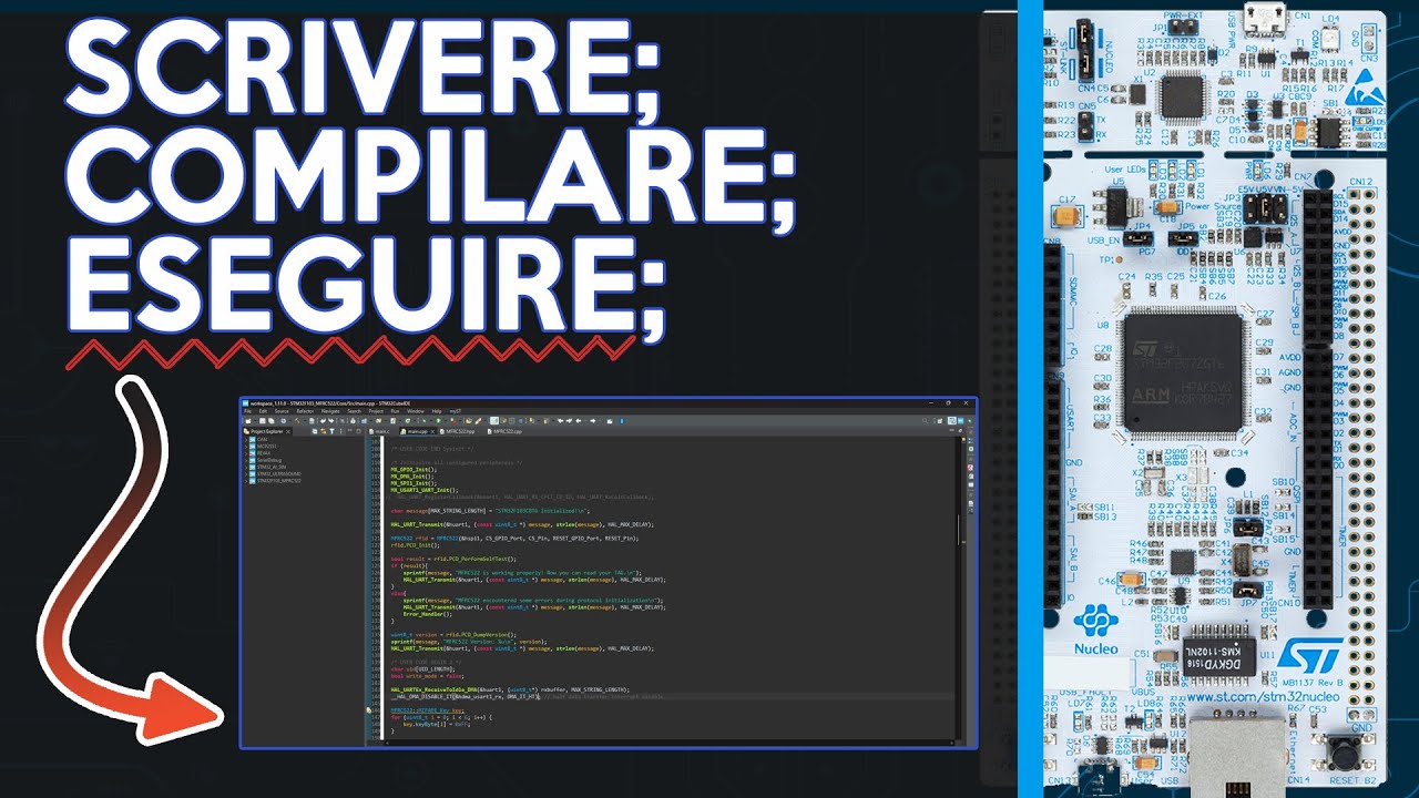 STM32 Per PRINCIPIANTI: Come Creare un NUOVO PROGETTO e Programmare un Microcontrollore