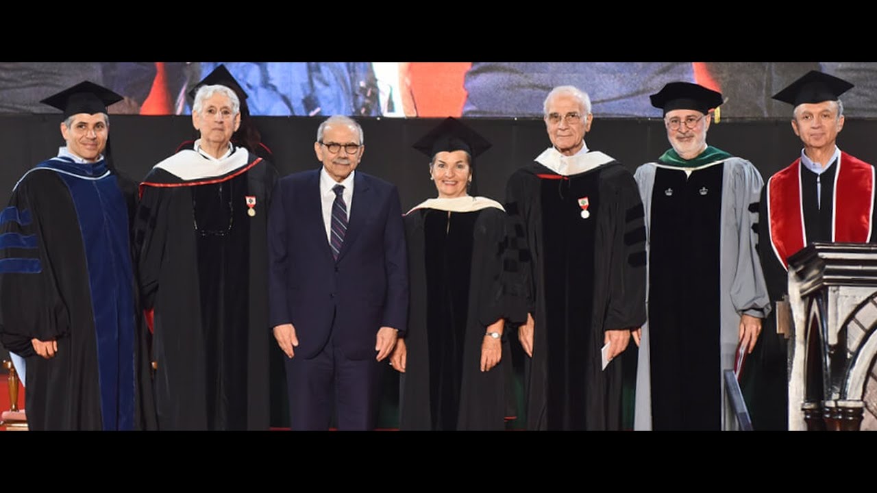 AUB Honorary Doctorate & Graduate Commencement Ceremony 2025