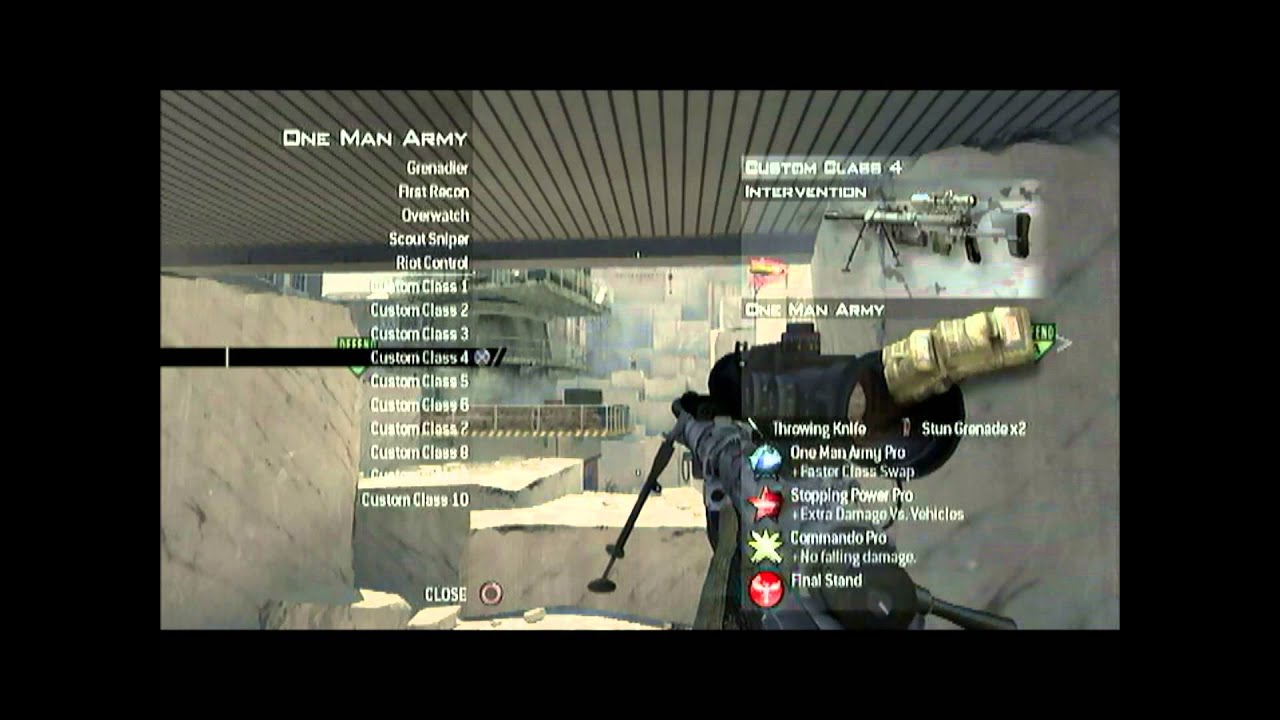 Mw2 Glitches - One Man Army Glitch HD