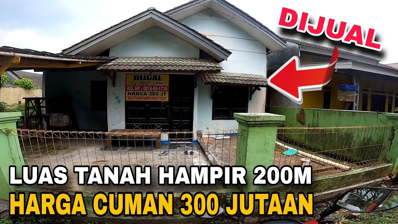 RUMAH DIJUAL DI DEKAT STASIUN DARU TANGERANG KABUPATEN