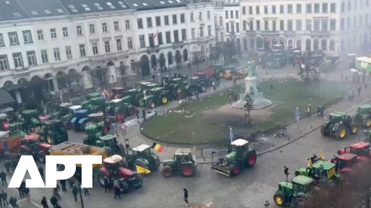 Farmers and Riot Police Clash in Brussels Over EU’s Flagship Trade Agreement | APT