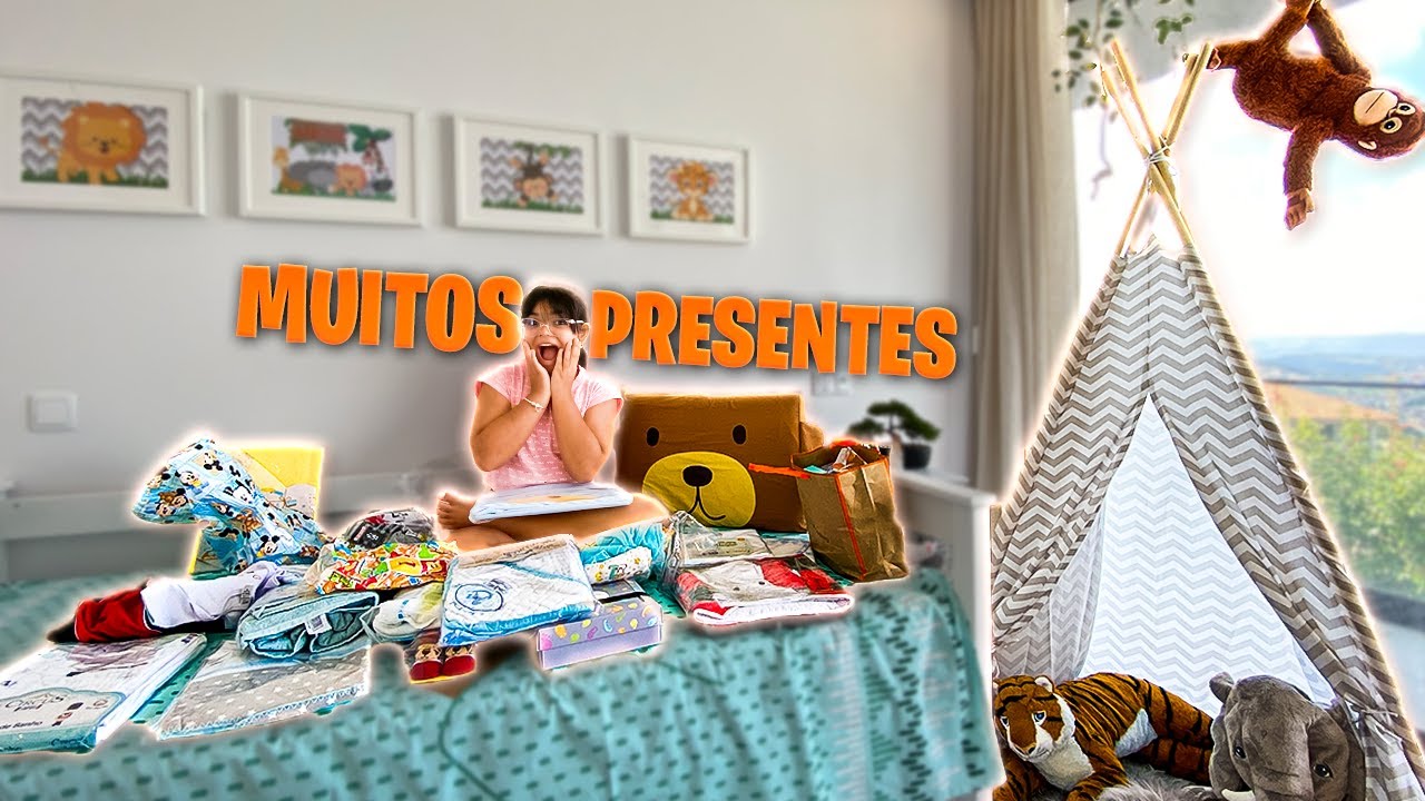 O LUCCA GANHOU MUITOS PRESENTES!
