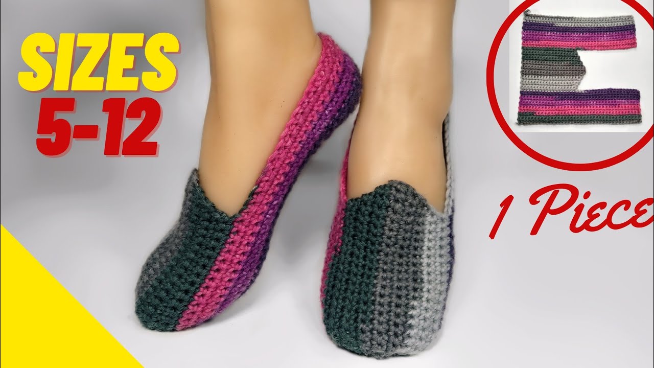 Twin Peaks- The EASIEST Crochet Slippers On YouTube