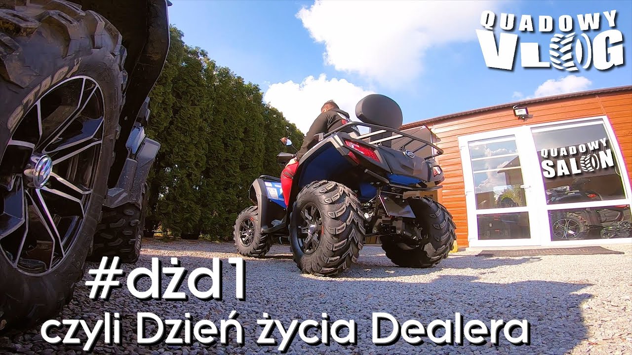 #dżd1 - Dzień życia Dealera, nowa seria Dźwięk Cf Moto 1000 i 600, Przepalanie ( Cf Moto sound )