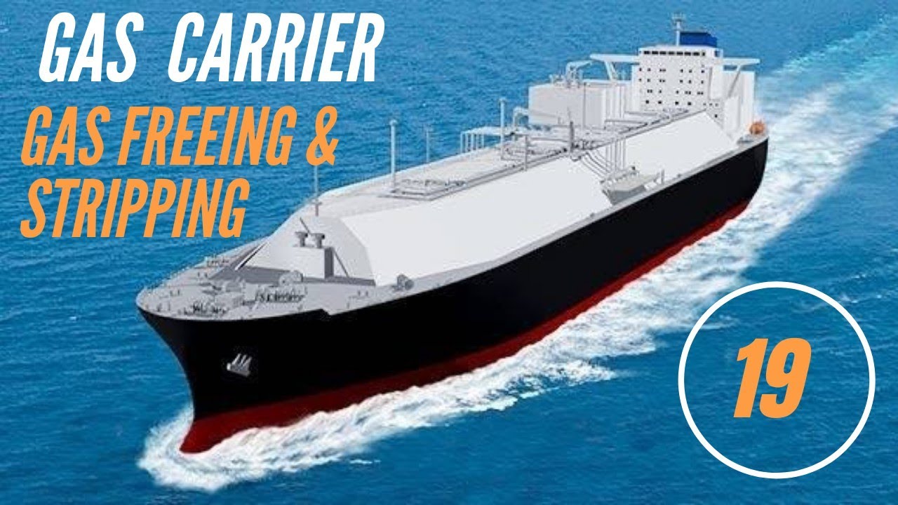 Gas carrier - Gas freeing and stripping operation onboard LPG ships | Lpg ship operations
